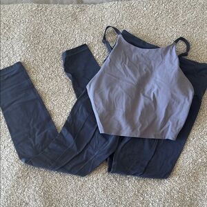 Athleta Purple Activewear Set